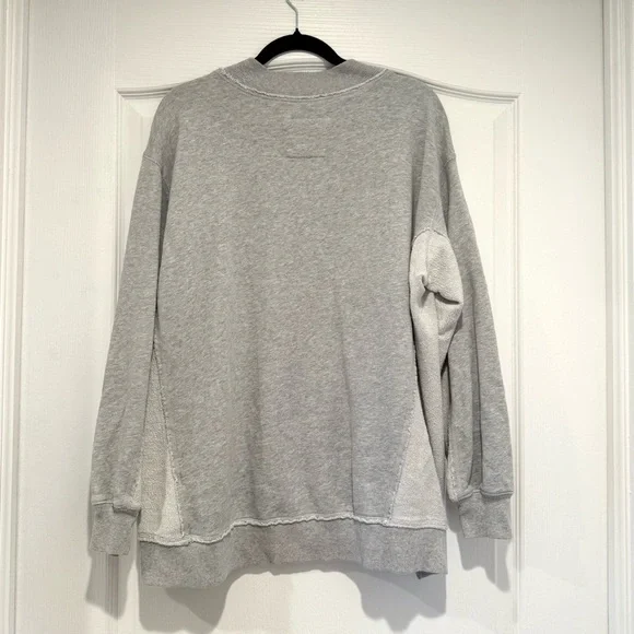 Aerie Vaycay Everyday Distressed V-Neck Sweater - Picture 4 of 6